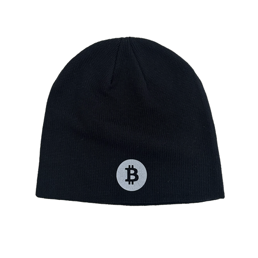 Reflective Bitcoin Beanie