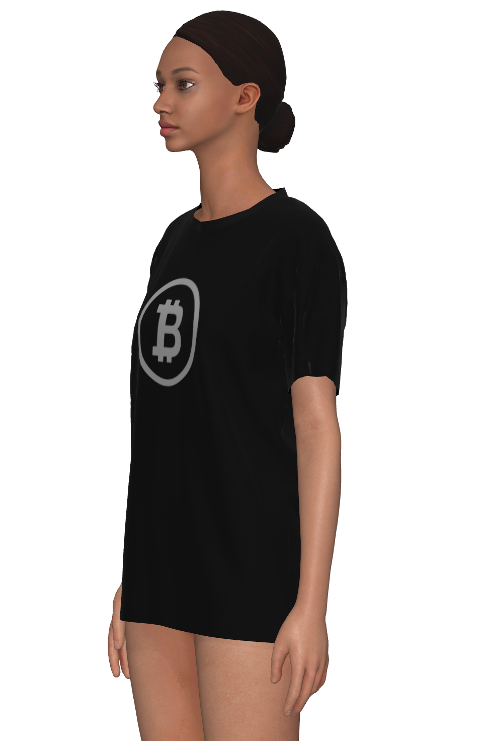 Reflective Bitcoin Shirt