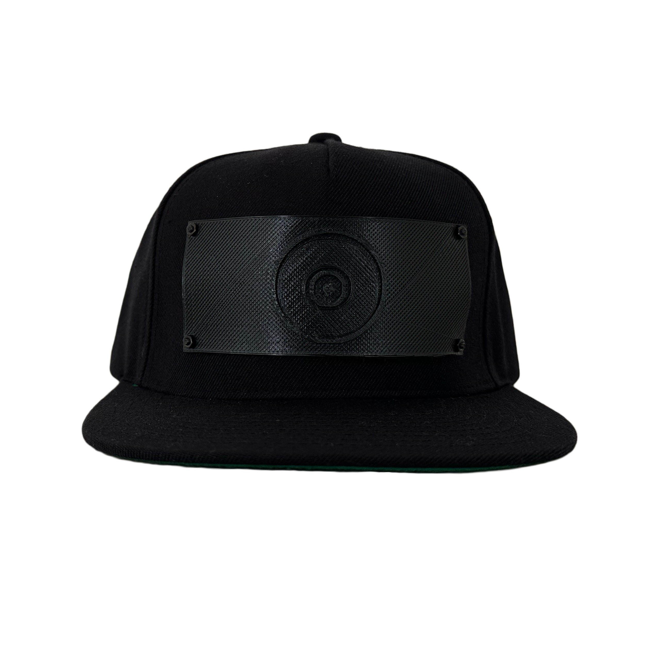 Mesh Back Eyes Snapback Hat