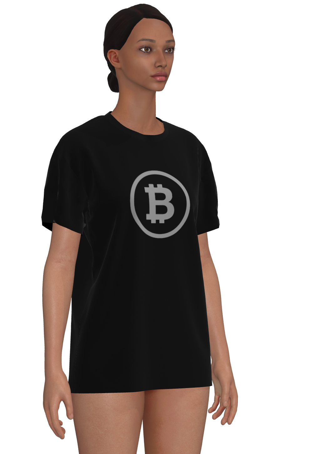 Reflective Bitcoin Shirt